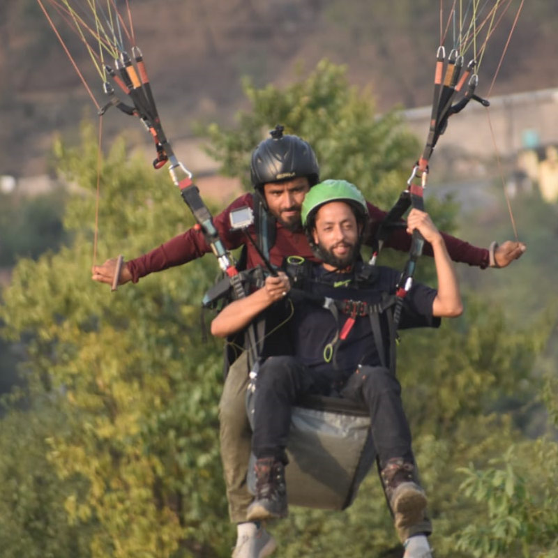 Paragliding Pilot Vishal